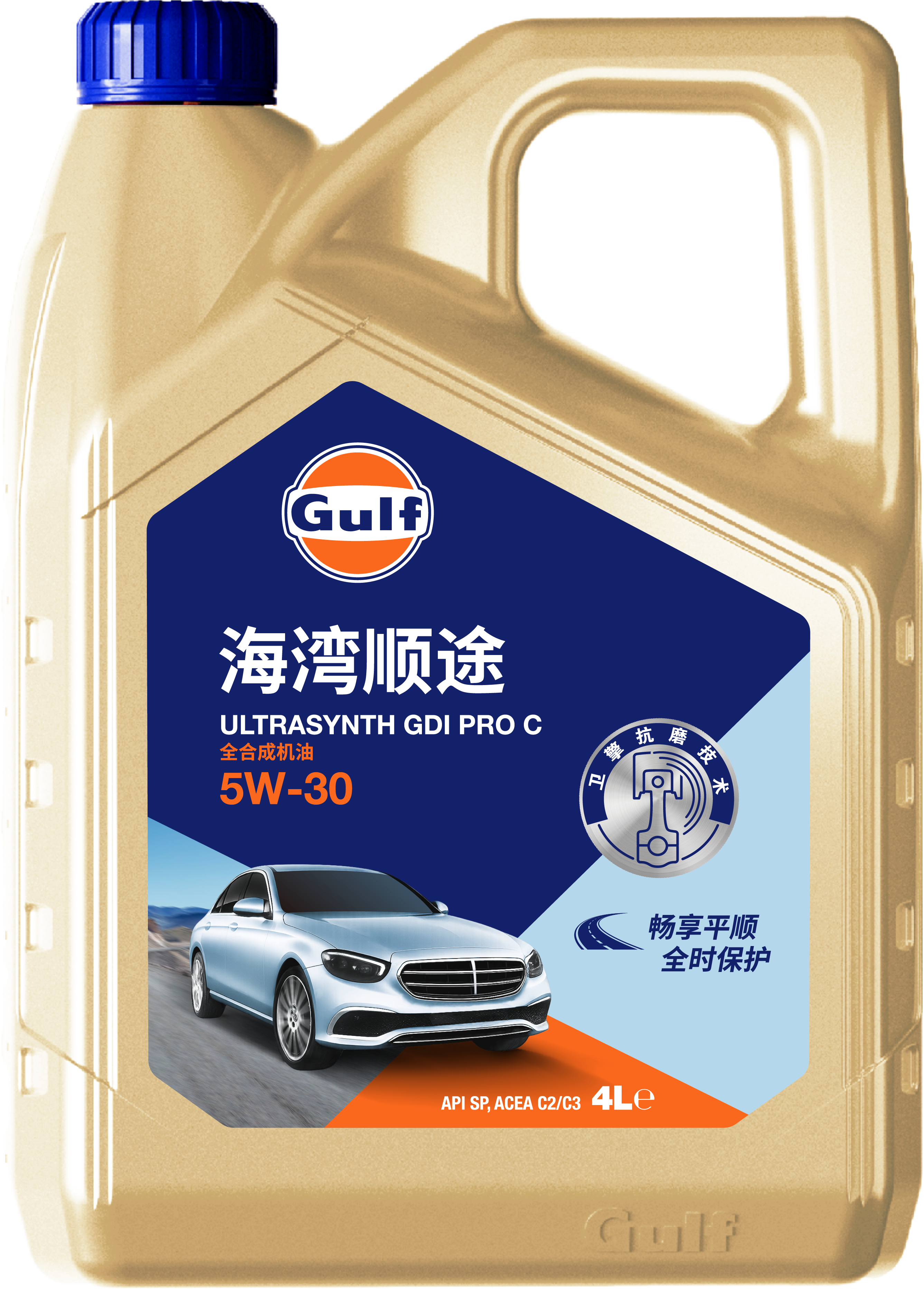 海湾顺途全合成机油 5W-30